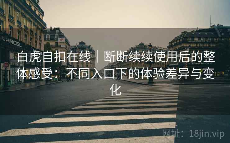 白虎自扣在线|断断续续使用后的整体感受:不同入口下的体验差异与变化