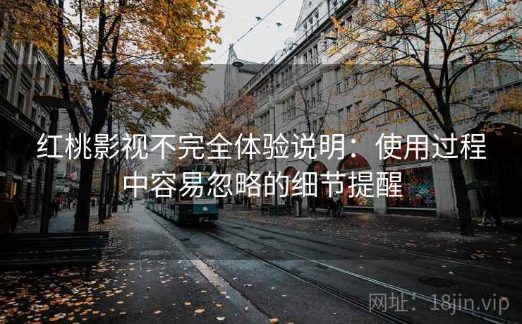 红桃影视不完全体验说明：使用过程中容易忽略的细节提醒  第2张